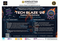 TechBlaze 2026 Technical Symposium Poster